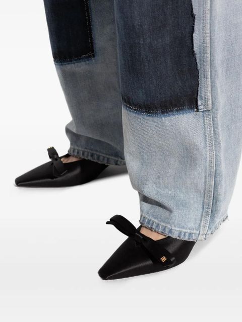 Balenciaga bow-detail pointed-toe mules - Black