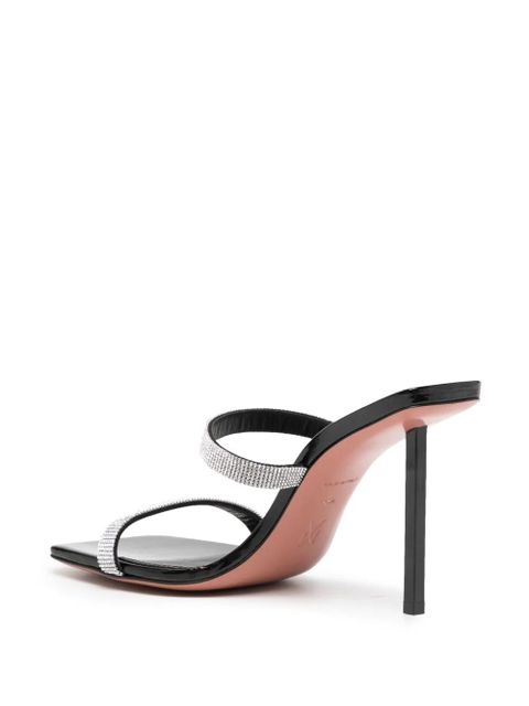 Amina Muaddi 100mm Rih sandals - Black