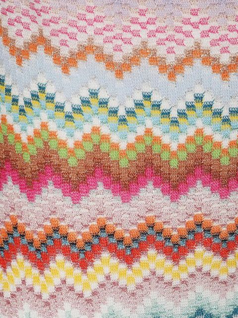 Missoni zig-zag pattern cover-up - Neutrals - zdjęcie produktu nr 2