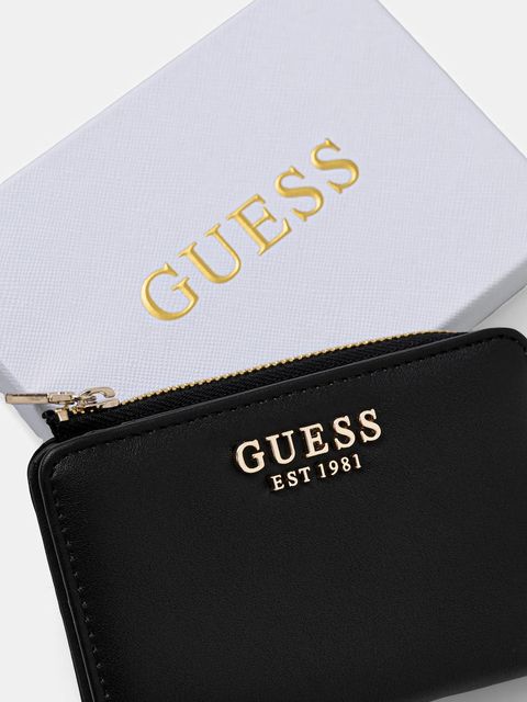 Guess portfel TALENT damski kolor czarny SWNG96 69156