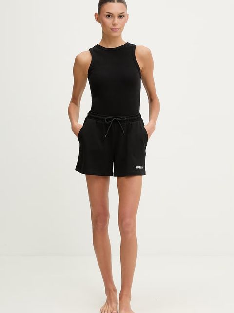 Guess szorty dresowe damskie bawełniane GIADA - zdjęcie produktu nr 1