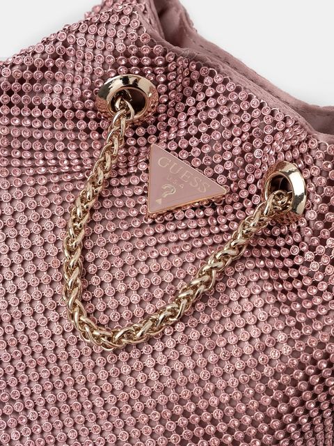 Guess torebka ZALINA kolor różowy HWRP93 50750