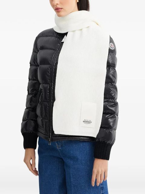 Ruslan Baginskiy logo patch scarf - White - zdjęcie produktu nr 1