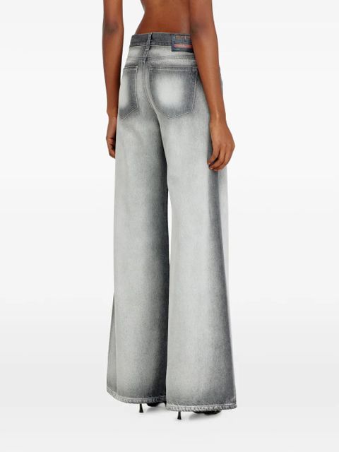 Diesel 1978 D-Akemi wide-leg jeans - Grey