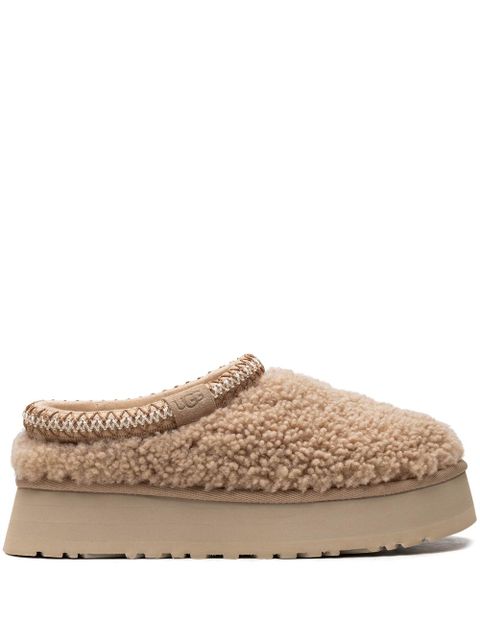UGG Tazz Maxi Curly "Sand" slippers - Neutrals - zdjęcie produktu nr 1