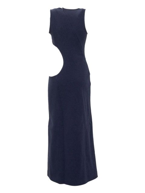 Off-White cut-out maxi dress - Blue - zdjęcie produktu nr 2