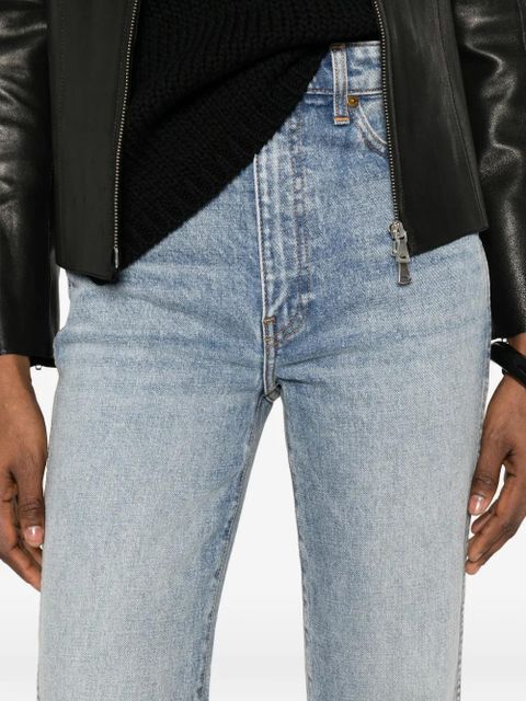 KHAITE Abigail button-fastening jeans - Blue