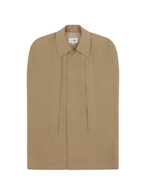 MM6 Maison Margiela cotton coat - Brown - zdjęcie produktu nr 1