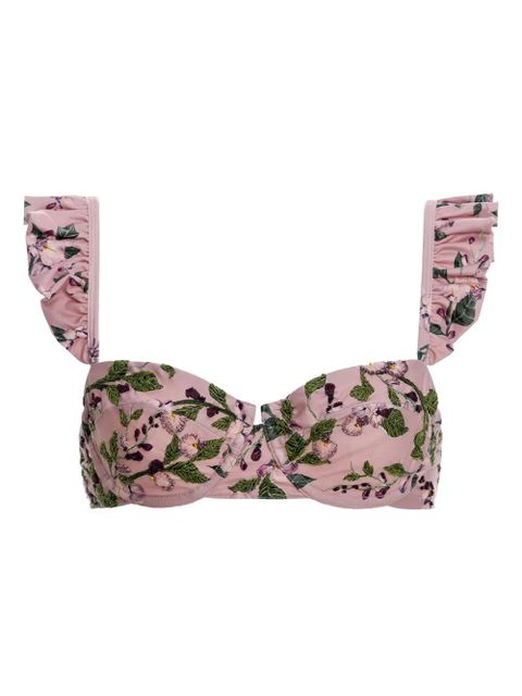 Agua By Agua Bendita Kiwi Wisteria bikni top - Pink - zdjęcie produktu nr 1