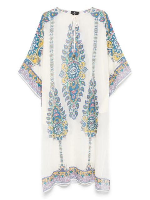 ETRO paisley-print dress - White - zdjęcie produktu nr 1