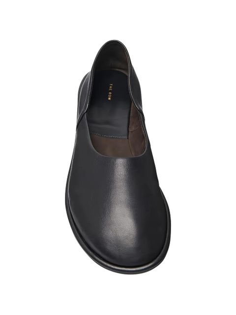 The Row leather round-toe loafers - Black - zdjęcie produktu nr 2