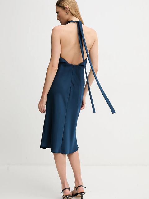 Sandro Ferrone sukienka kolor granatowy mini dopasowana S23XBEBIALETTI - zdjęcie produktu nr 2