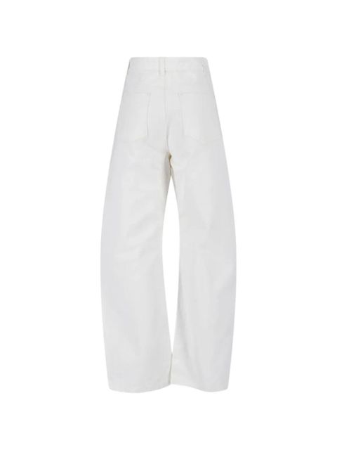 The Frankie Shop Nelton barrel-leg jeans - White - zdjęcie produktu nr 2