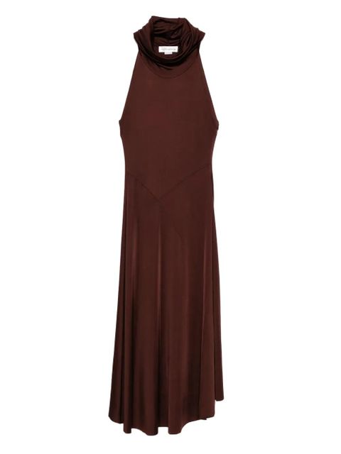 Victoria Beckham high-neck dress - Brown - zdjęcie produktu nr 1