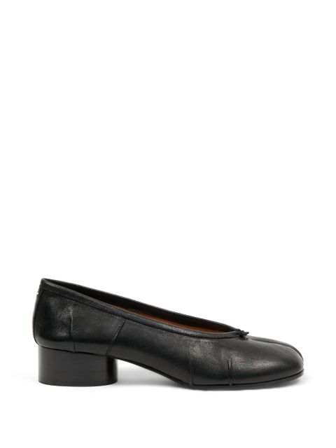 Maison Margiela tabi leather ballerina - Black - zdjęcie produktu nr 1