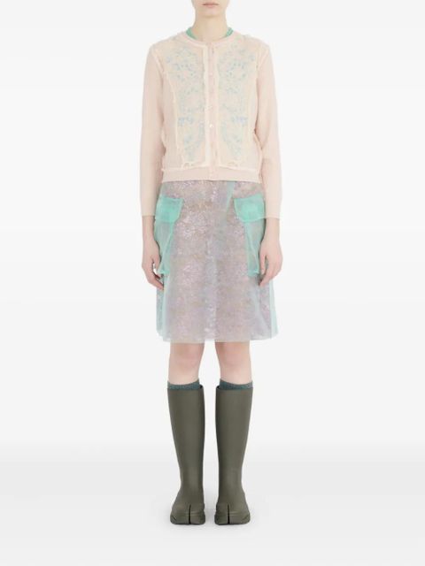 Maison Margiela virgin-wool cardigan - Neutrals