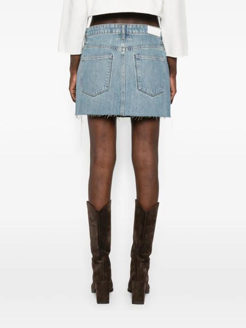RE/DONE The Rewind denim skirt - Blue
