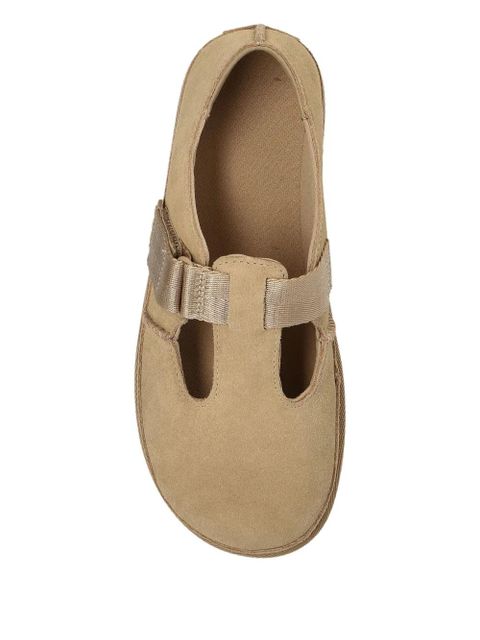 UGG Goldenstar Mary Jane strap detail loafers - Brown