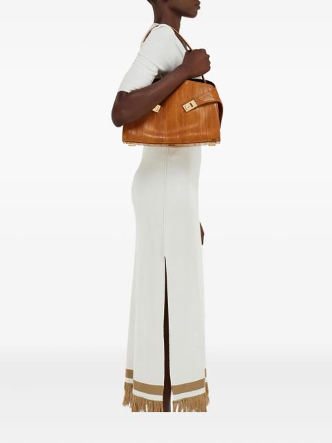 Ferragamo medium Hug top-handle shoulder bag - Brown