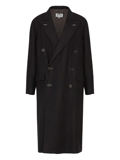 Maison Margiela four-stich coat - Black - zdjęcie produktu nr 1