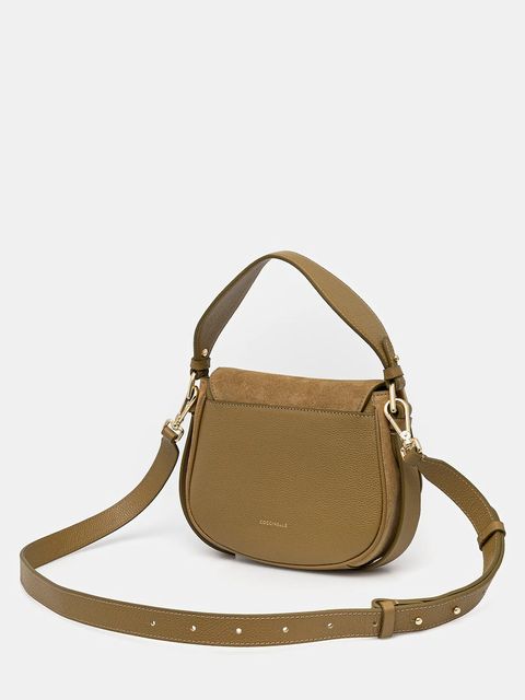 Coccinelle torebka skórzana MAVERY SUEDE