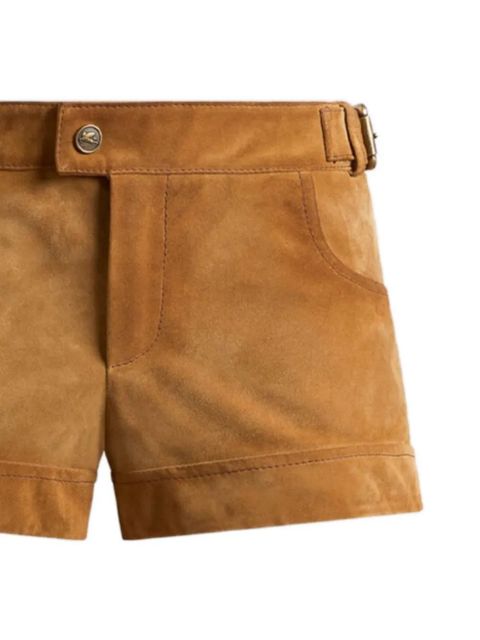 ETRO suede shorts - Brown - zdjęcie produktu nr 2