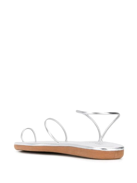 Ancient Greek Sandals Kansiz slingback sandals - Silver