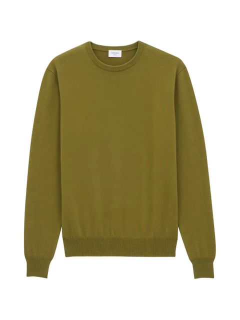 Saint Laurent round neck long-sleeved knitwear - Green - zdjęcie produktu nr 1
