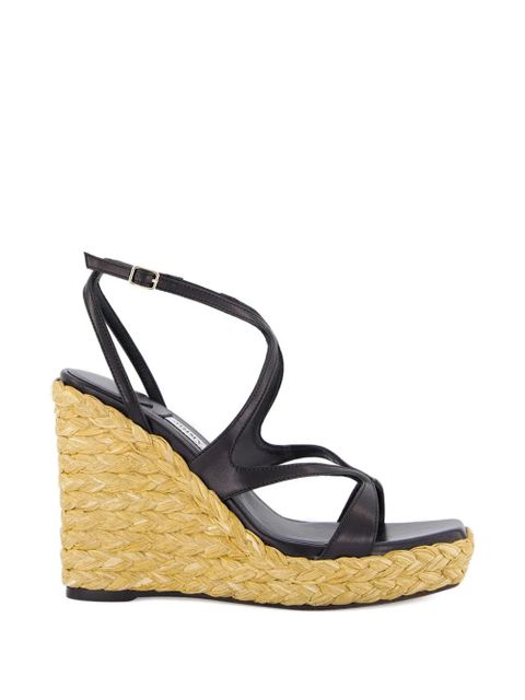 Jimmy Choo wedge-heel sandal - Black - zdjęcie produktu nr 1