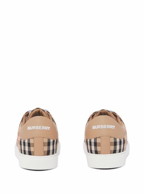 Burberry Vintage Check lace-up sneakers - Neutrals - zdjęcie produktu nr 2