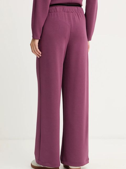 United Colors of Benetton spodnie dresowe kolor fioletowy melanżowe 3QAFDF01D