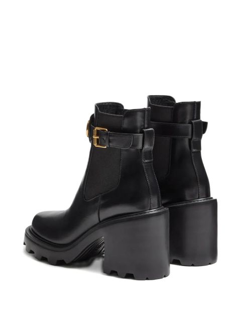 Valentino Garavani 90mm VLogo Signature Chelsea boots - Black