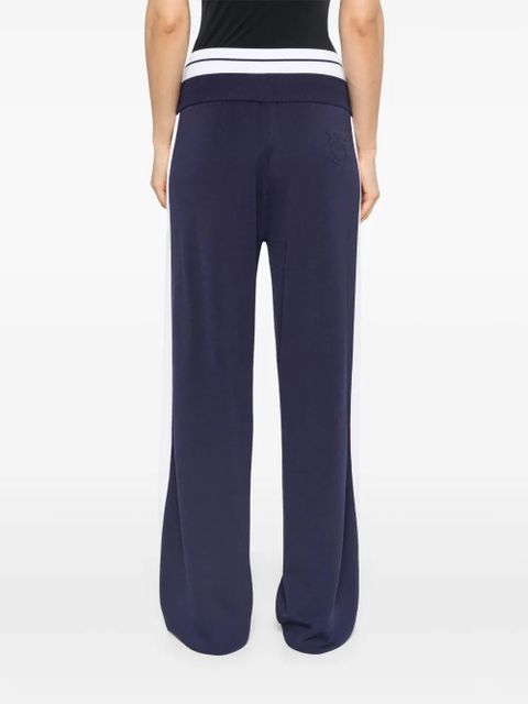 PINKO logo-waistband track pants - Blue