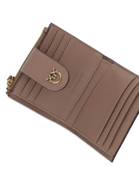 PINKO chevron-patterned wallet - Neutrals