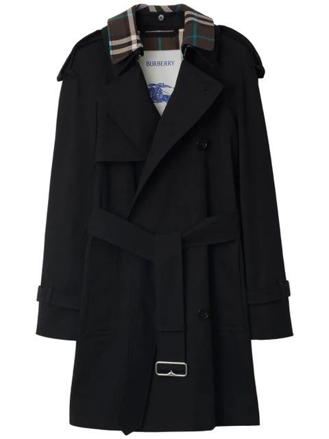 Burberry detachable-collar trench coat - Black - zdjęcie produktu nr 1