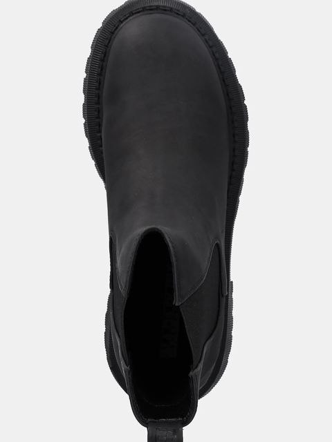 Napapijri sztyblety F4LIORN02/SIN damskie kolor czarny na platformie NP0A4IKBCO 041