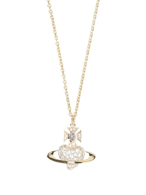 Vivienne Westwood Valentine's Agnatha Bas pendant necklace - Gold - zdjęcie produktu nr 2
