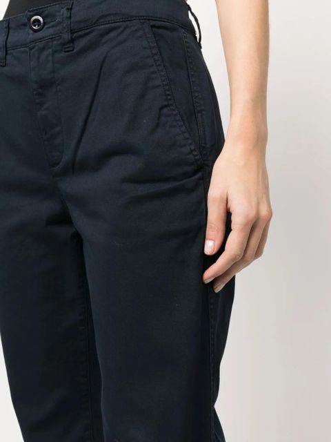 Lauren Ralph Lauren slim-fit cotton trousers - Blue