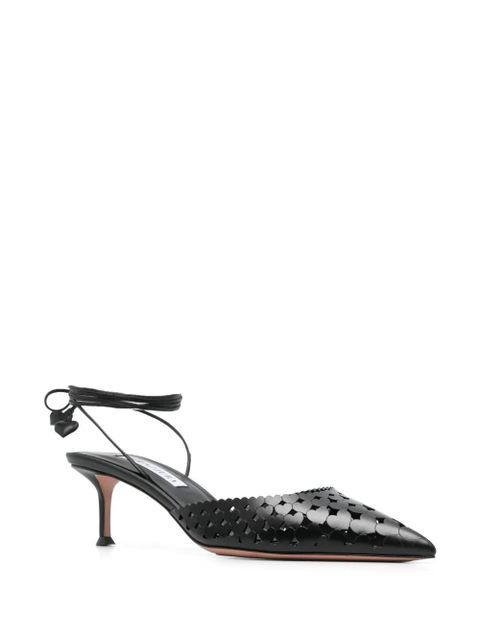 Aquazzura 50mm Amourose pumps - Black - zdjęcie produktu nr 2