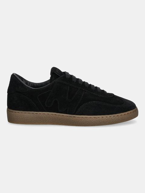 MSGM sneakersy zamszowe damskie kolor czarny 3941MDS021 996