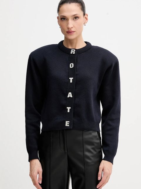 Rotate kardigan damski kolor granatowy 1138542318 - zdjęcie produktu nr 1