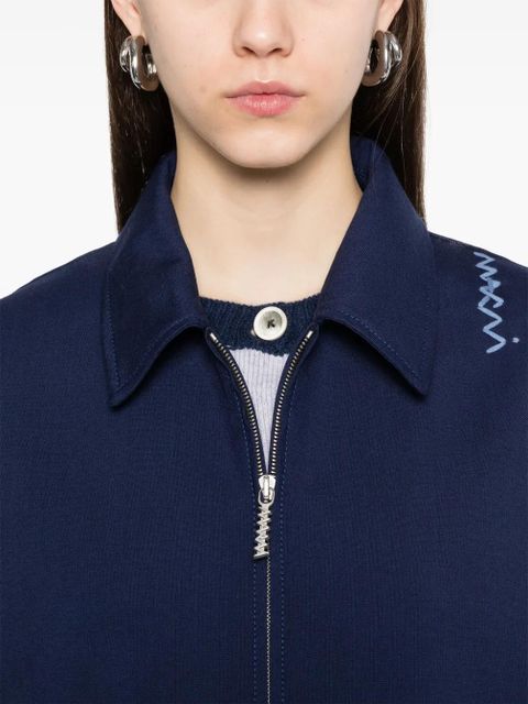 Marni virgin wool gilet - Blue