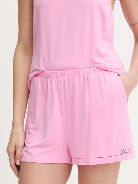 Karl Lagerfeld piżama damska kolor różowy B1W45011 - zdjęcie produktu nr 2