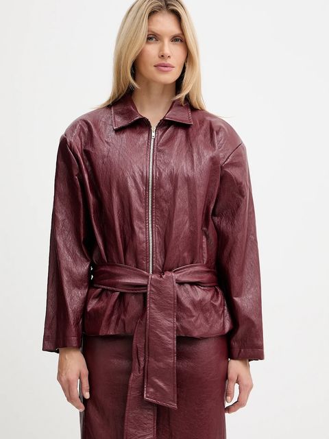 Haveone kurtka kolor bordowy przejściowa JMA-P040 - zdjęcie produktu nr 1