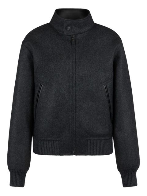 Tod's wool bomber jacket - Black - zdjęcie produktu nr 1