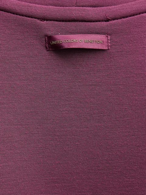 United Colors of Benetton t-shirt damski kolor fioletowy 3QAFD10AX