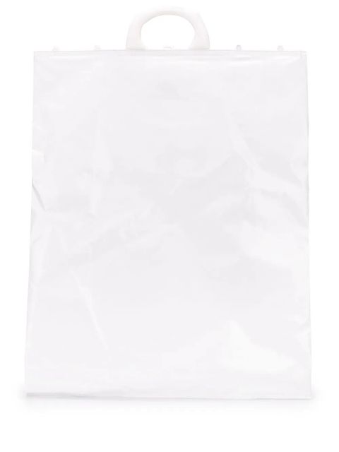 MM6 Maison Margiela oversized tote bag - White - zdjęcie produktu nr 1