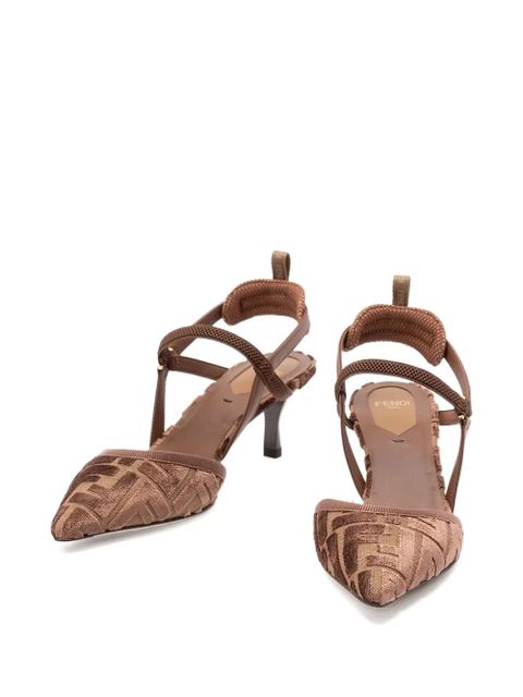 FENDI 55mm Colibrì Lite pumps - Brown
