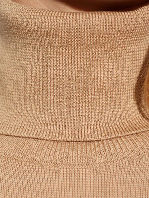 Jil Sander turtleneck wool jumper - Neutrals