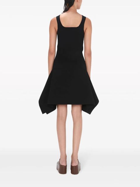 JW Anderson asymmetric-hem midi skirt - Black